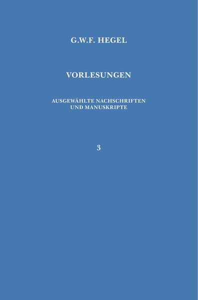 Produktbild: Vorlesungen &uuml;ber die Philosophie der Religion. Teil 1
