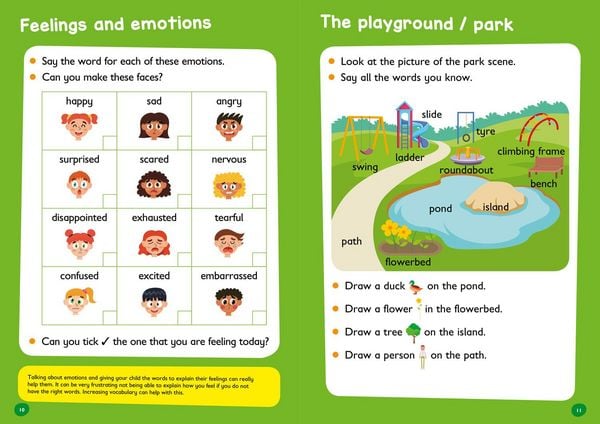 Produktbild: Easy Learn Vocab Ab Age 3-5