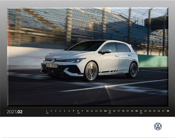 Produktbild: VW Golf GTI Calendar 2027