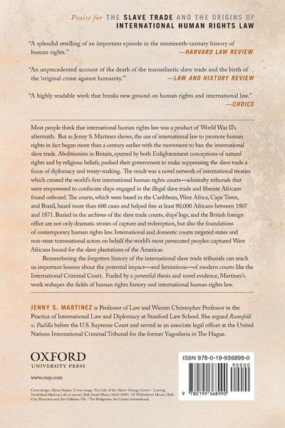 Produktbild: The Slave Trade and the Origins of International Human Rights Law