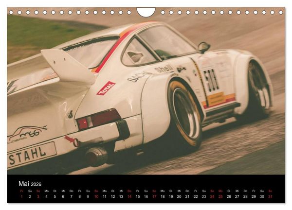 Produktbild: Vintage Racing, historischer Motorsport (Wandkalender 2026 DIN A4 quer), CALVENDO Monatskalender