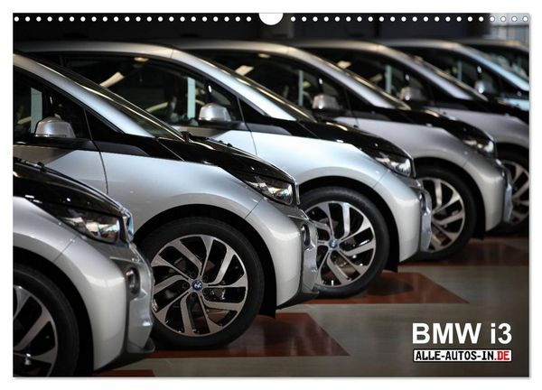 Produktbild: BMW i3 (Wandkalender 2026 DIN A3 quer), CALVENDO Monatskalender