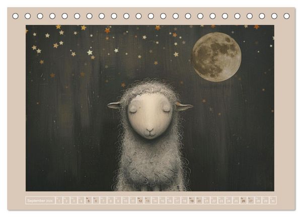 Produktbild: Sch&auml;fchenparade (Tischkalender 2026 DIN A5 quer), CALVENDO Monatskalender