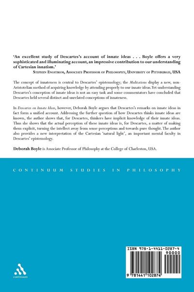 Produktbild: Descartes on Innate Ideas