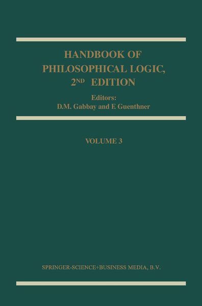 Produktbild: Handbook of Philosophical Logic