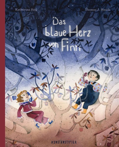 Das blaue Herz von Finn, Gebundene Ausgabe von Thomas J. Hauck, Kunstanstifter GmbH & Co. KG, 978-3-942795-79-1