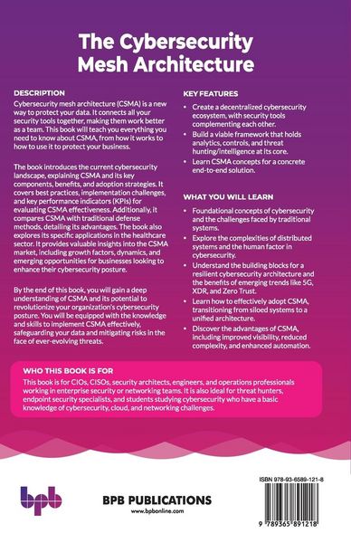 Produktbild: The Cybersecurity Mesh Architecture