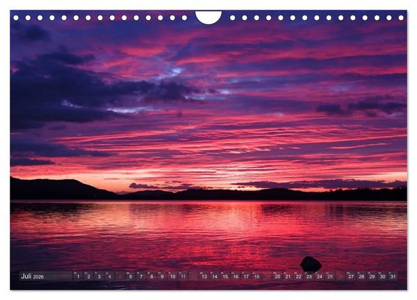Produktbild: Bodensee zur blauen Stunde (Wandkalender 2026 DIN A4 quer), CALVENDO Monatskalender