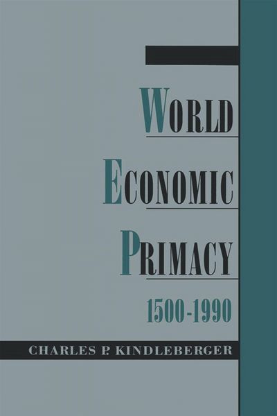 Produktbild: World Economic Primacy: 1500-1990
