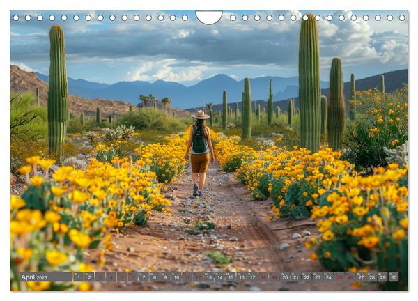 Produktbild: Kaktussi (Wandkalender 2026 DIN A4 quer), CALVENDO Monatskalender