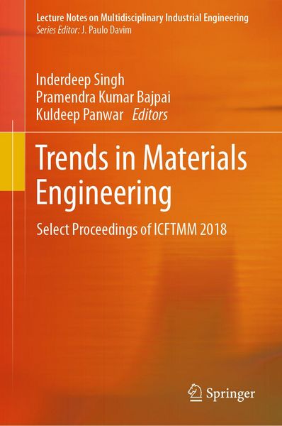 Produktbild: Trends in Materials Engineering