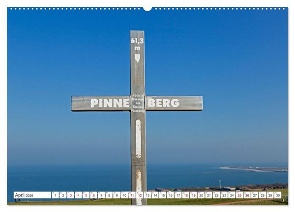 Produktbild: Helgoland - Hochseeinsel in der Nordsee (Wandkalender 2026 DIN A2 quer), CALVENDO Monatskalender