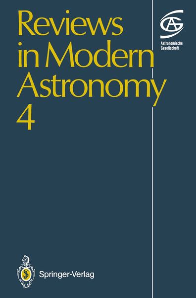 Produktbild: Reviews in Modern Astronomy