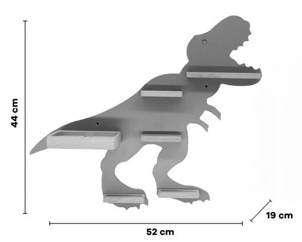Produktbild: Wandregal  "Dinosaurier" f&uuml;r Toniebox