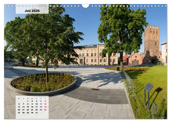 Produktbild: Prenzlau - Stadt im Herzen der Uckermark (Wandkalender 2026 DIN A3 quer), CALVENDO Monatskalender