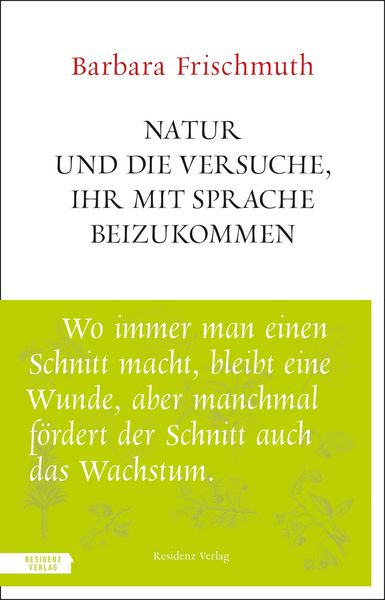 Produktbild: Natur und die Versuche, ihr mit Sprache beizukommen