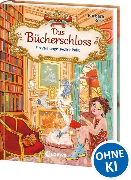 Produktbild: Das B&uuml;cherschloss (Band 4) - Ein verh&auml;ngnisvoller Pakt