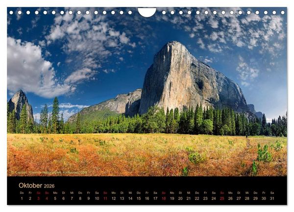 Produktbild: USA Der S&uuml;dwesten - Einzigartige Monumente (Wandkalender 2026 DIN A4 quer), CALVENDO Monatskalender