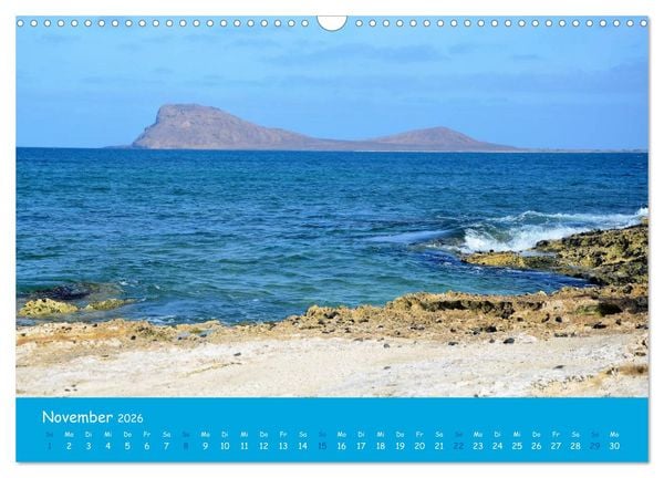 Produktbild: Cabo verde Inselgefl&uuml;ster - Ilha do Sal (Wandkalender 2026 DIN A3 quer), CALVENDO Monatskalender