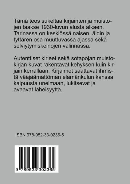 Produktbild: Ilon ja itkun kirjaimet