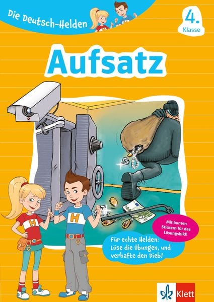Produktbild: Die Deutsch-Helden Aufsatz 4. Klasse