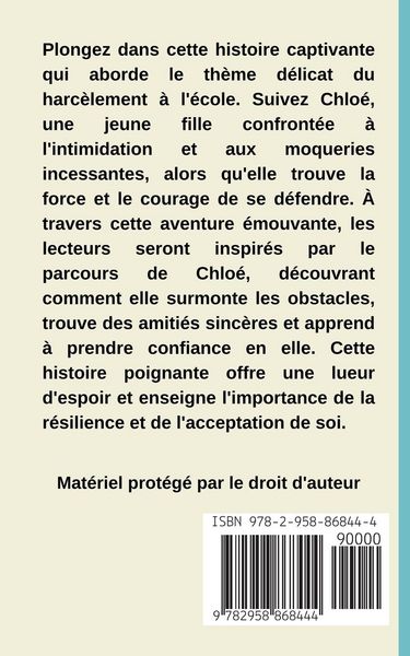 Produktbild: La lutte de Chlo&eacute; "Du harc&egrave;lement &agrave; la victoire"