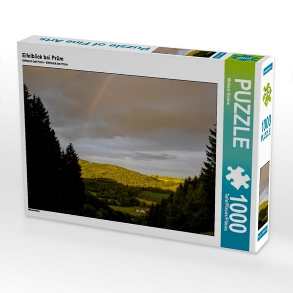 Produktbild: CALVENDO Puzzle Eifelblick bei Pr&uuml;m | 1000 Teile Lege-Gr&ouml;&szlig;e 64x48cm Foto-Puzzle f&uuml;r gl&uuml;ckliche Stunden