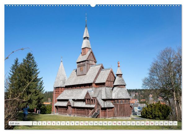Produktbild: Ohh, Du wundersch&ouml;ner Harz! (hochwertiger Premium Wandkalender 2026 DIN A2 quer), Kunstdruck in Hochglanz