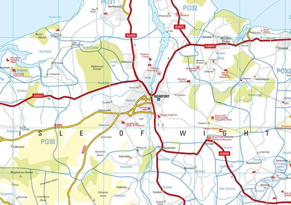 Produktbild: Isle of Wight Pocket Map