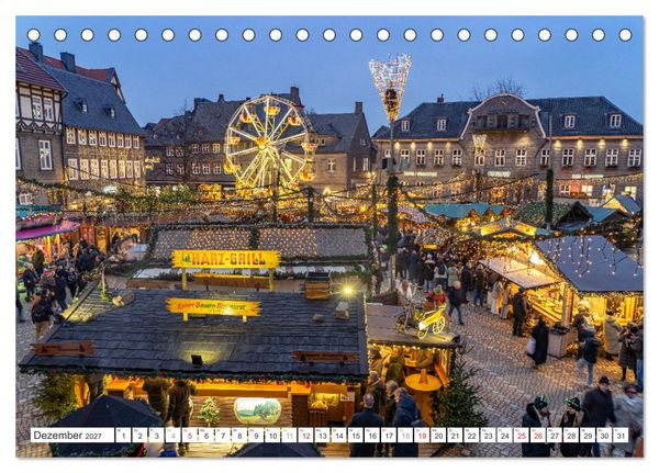 Produktbild: Deutschlands Regionen - der Harz (Tischkalender 2027 DIN A5 quer), CALVENDO Monatskalender