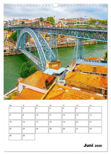Produktbild: Porto - ein Traumreiseziel (Wandkalender 2026 DIN A3 hoch), CALVENDO Monatskalender
