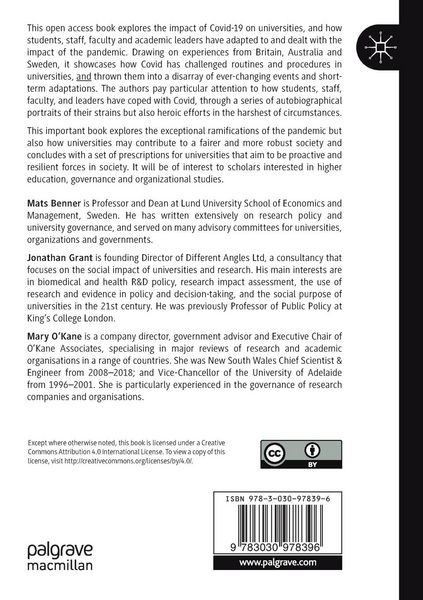 Produktbild: Crisis Response in Higher Education