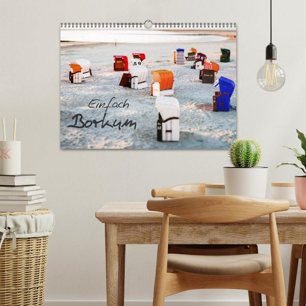 Produktbild: Einfach Borkum (Wandkalender 2026 DIN A3 quer), CALVENDO Monatskalender