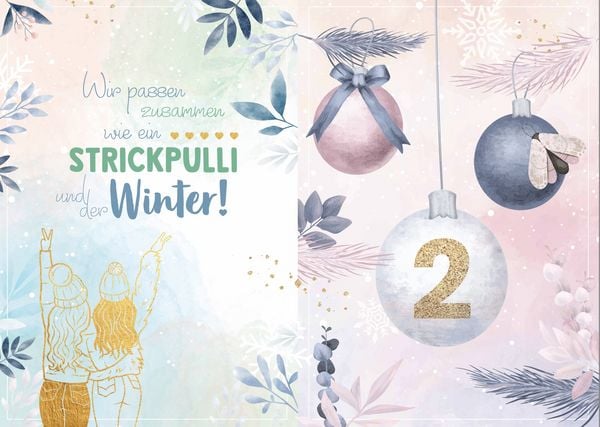 Produktbild: Adventskalender f&uuml;r Beste Freundinnen