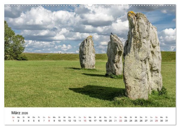 Produktbild: Foto-Momente S&uuml;d-England - Magische Orte (hochwertiger Premium Wandkalender 2026 DIN A2 quer), Kunstdruck in Hochglanz