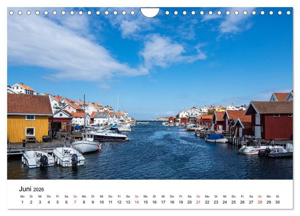 Produktbild: Westk&uuml;ste in Schweden (Wandkalender 2026 DIN A4 quer), CALVENDO Monatskalender