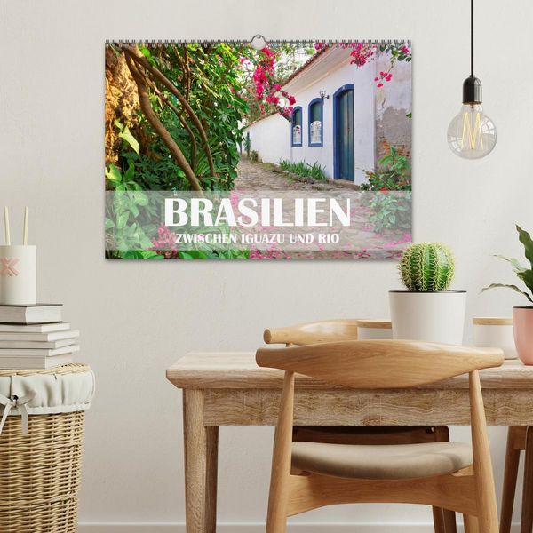 Produktbild: Brasilien - Zwischen Iguazu und Rio (Wandkalender 2026 DIN A3 quer), CALVENDO Monatskalender