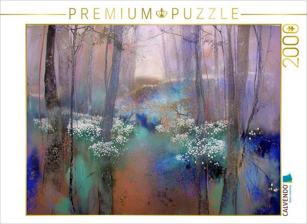 Produktbild: CALVENDO Puzzle Schneegl&ouml;ckchen im Wald | 2000 Teile Lege-Gr&ouml;&szlig;e 90x67cm Foto-Puzzle f&uuml;r gl&uuml;ckliche Stunden
