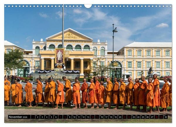 Produktbild: Bangkok - Thailand (Wandkalender 2026 DIN A3 quer), CALVENDO Monatskalender