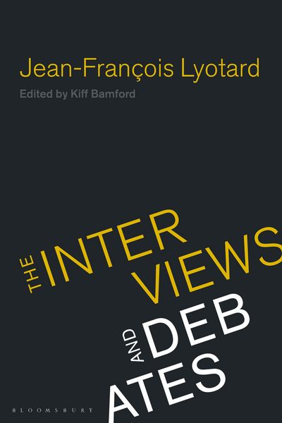 Produktbild: Jean-Francois Lyotard