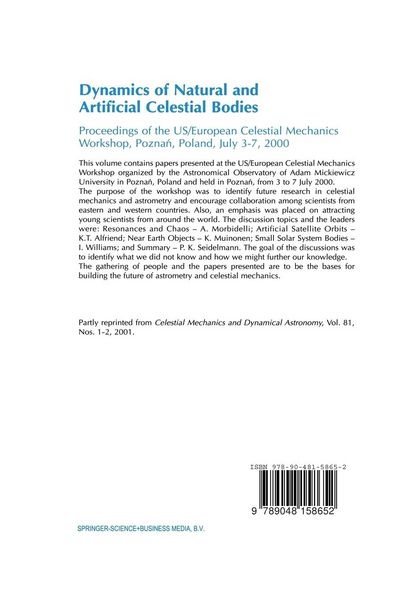 Produktbild: Dynamics of Natural and Artificial Celestial Bodies