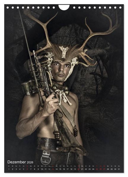 Produktbild: Steampunk Artwork (Wandkalender 2026 DIN A4 hoch), CALVENDO Monatskalender