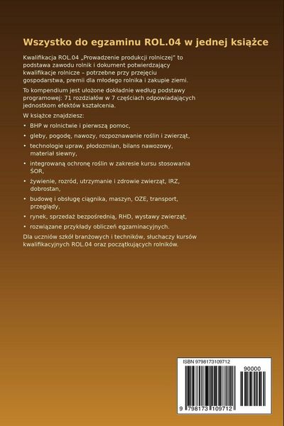 Produktbild: ROL.04 Prowadzenie produkcji rolniczej
