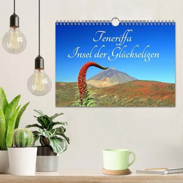 Produktbild: Teneriffa Insel der Gl&uuml;ckseligen (Wandkalender 2026 DIN A4 quer), CALVENDO Monatskalender