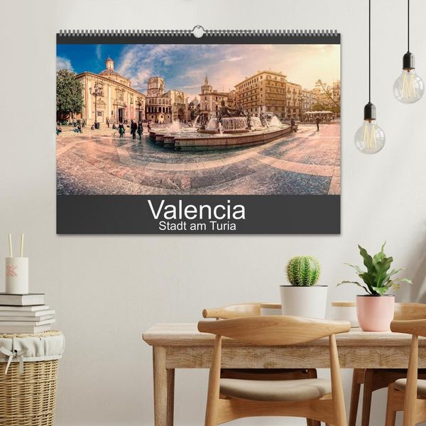 Produktbild: Valencia - Stadt am Turia (Wandkalender 2026 DIN A2 quer), CALVENDO Monatskalender