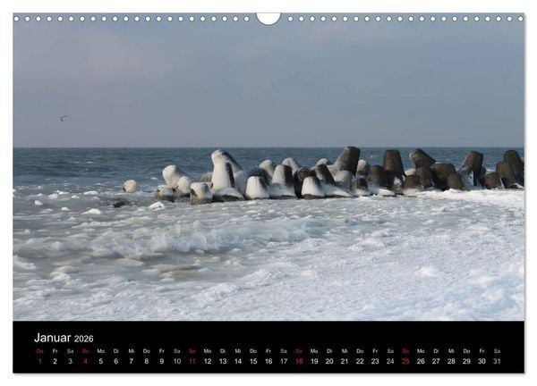 Produktbild: Sylt 2026 (Wandkalender 2026 DIN A3 quer), CALVENDO Monatskalender