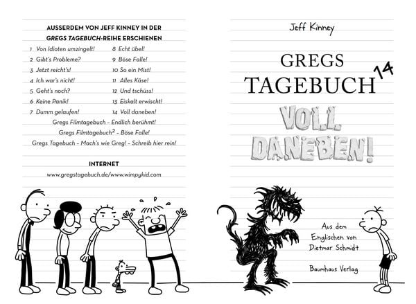 Produktbild: Gregs Tagebuch 14 - Voll daneben!