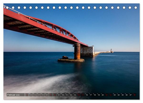 Produktbild: Valletta - Morbide Sch&ouml;nheit im Mittelmeer (Tischkalender 2026 DIN A5 quer), CALVENDO Monatskalender