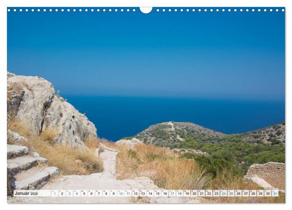 Produktbild: Rhodos - Traumhafter S&uuml;den (Wandkalender 2026 DIN A3 quer), CALVENDO Monatskalender
