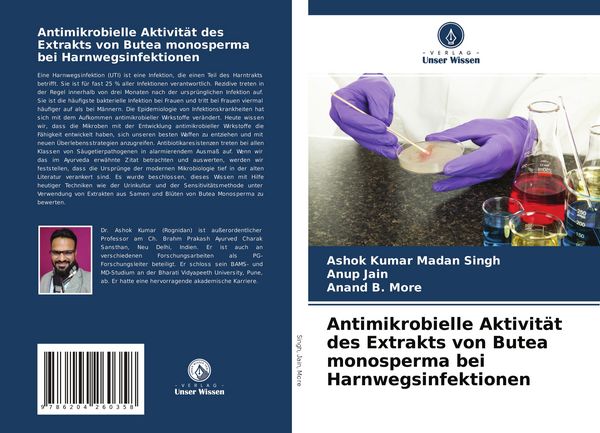 Produktbild: Antimikrobielle Aktivit&auml;t des Extrakts von Butea monosperma bei Harnwegsinfektionen